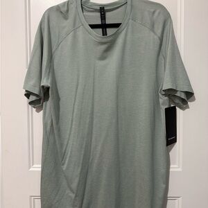 lululemon athletica Sage Green Short Sleeve Tee